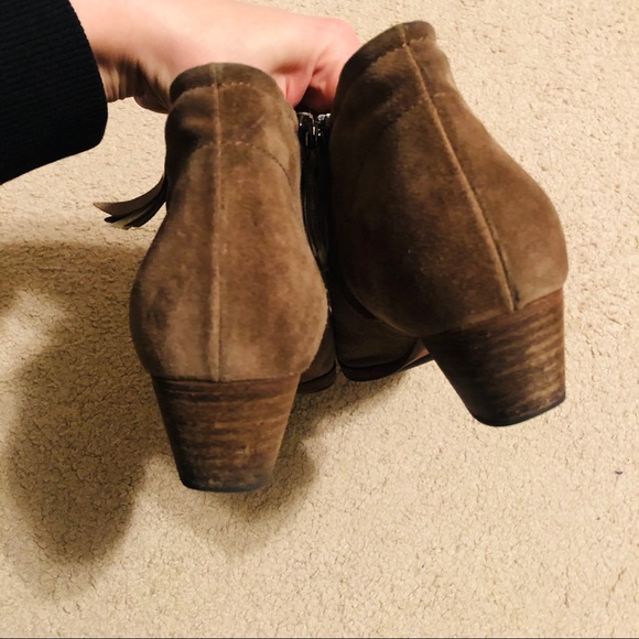 Aquatalia Suede Booties - size 9 - Picture 5 of 7